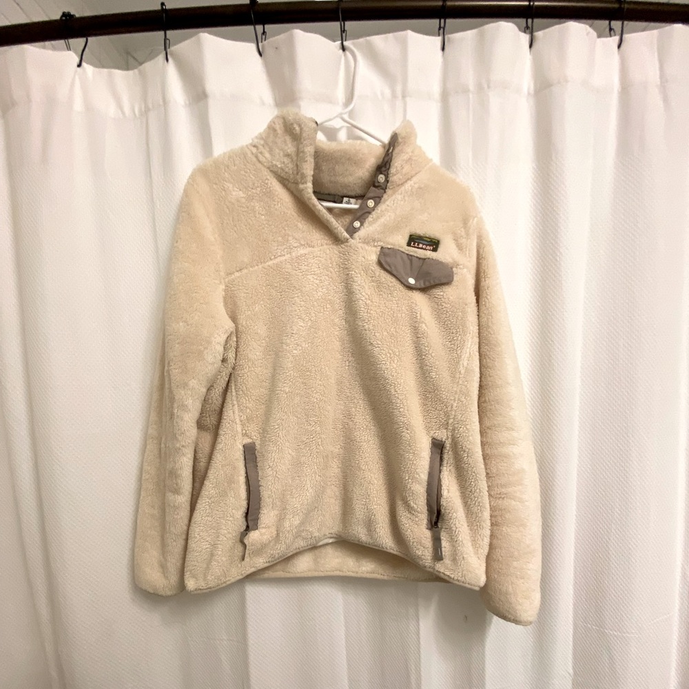 L.L.Bean, L, cream